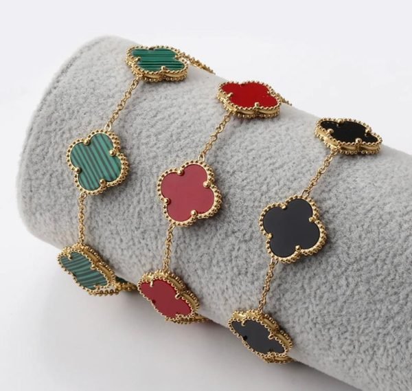 Clover Bracelet Four Leaf Waterproof